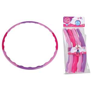 Hula Hoop 80cm pink 8 Teile, zum Zusammenstecken, aus Kunststoff,