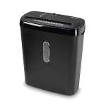 Aktenvernichter S8CD Basic schwarz, 6 mm Streifenschnitt
