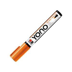 MARABU Acrylmarker YONO 0,5-5mm orange, Keilspitze, wasserbasiert