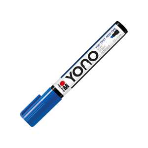 MARABU Acrylmarker Marker YONO 0,5-5mm dunkelblau, Keilspitze