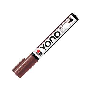 MARABU Acrylmarker YONO 0,5-5mm braun, Keilspitze, wasserbasiert