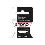 MARABU Ersatzspitzen Acrylmarker YONO 5er 0,5-5mm,...