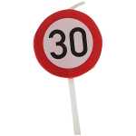 Kerze Jubiläum 30 zur Dekoration von Kuchen, Torten...