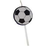 Motivkerze Fußball, zur Dekoration von Kuchen,...