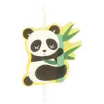 Motivkerze Panda, zur Dekoration von Kuchen, Torten und...