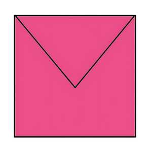 ROESSLER PAPIER Briefumschläge Coloretti pink 164x164mm 5er