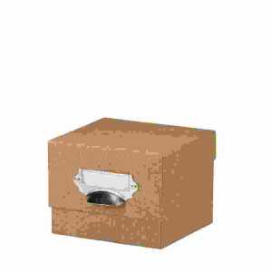 Fotokiste S.O.H.O. haselnuss, Special Line, auch für Karteikarten A6