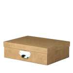 ROESSLER PAPIER Kartonage mit Griff S.O.H.O. haselnuss,...