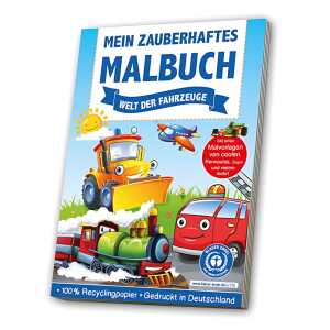Mein Zauberhaftes Malbuch Welt der Fahrzeuge,
