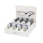 Micro USB Kabel 0,75m 4fach sortiert,