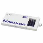 Tintenpatronen 8ST blau MONTBLANC 128208/107758 Doku Echt