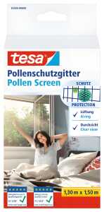 TESA AG Pollenschutzgitter 1,3x1,5m anthrazit, tesa