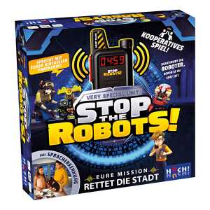 Huch! Stop the Robots! Brettspiel,