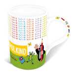 Lerntasse Maulwurf 320ml kleines 1x1, aus Porzellan,...