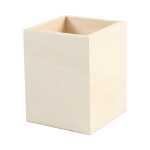 CREATIV COMPANY Stifthalter Holz 9,5x7,5x7,5cm