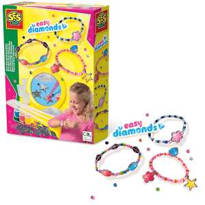 Easy Diamonds Armbänder Set, Inhalt: 9 Charm Anhänger