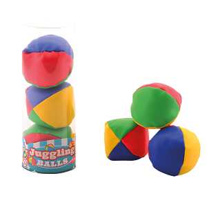 Johntoy UP Int Jonglierbälle bunt 3er Durchmesser 65mm, ab 3 Jahren,