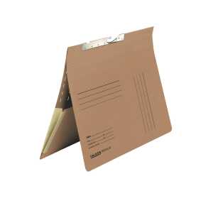 Pendelhefter, Natron-RC-Karton, 320 g/qm, DIN A4, 265 x 318 mm, braun