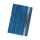 Ösenschmalhefter, Manila-RC-Karton, 250 g/qm, A4, 65 x 305 mm, blau