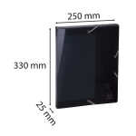 Exacompta Archivbox Iderama PP R25mm sw