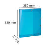 Exacompta Archivbox Iderama PP R25mm hellbl