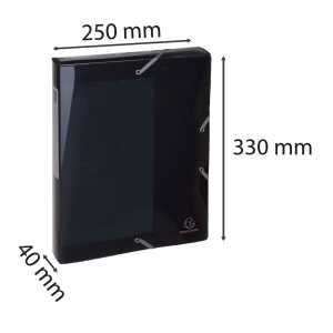 Exacompta Archivbox Iderama PP R40mm sw