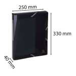 Exacompta Archivbox Iderama PP R40mm sw