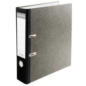 Ordner A4 80mm wolkenmarmor schwarz