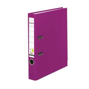 Falken PP-Color-Ordner A4, S50, VEGAN, mit Einsteckschild brombeere