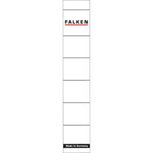 Falken Rückenschild schmal/kurz 30 x 190 mm (B x H) weiß 10 St./Pack.