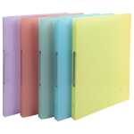 Ringb 2R 15mm PP A4 Chrom. Pastell