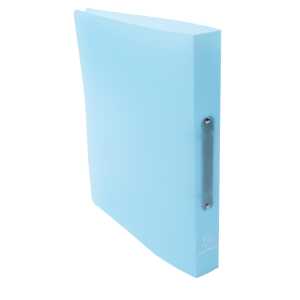 Exacompta Ringb 2R 30mm PP A4 Chrom. Pastell