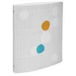 Exacompta Ringbuch PP 4R 15mm A4 Zephir 4sort