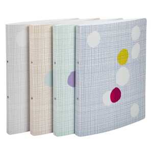 Exacompta Ringbuch PP 2R 15mm A4 Zephir 4sort