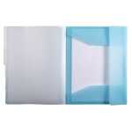 Fächermappe PP 6F Chrom.Pastel