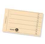 Trennblätter A5quer, 180g/m² , Lochrand...