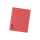 Falken Trennblätter, 24 x 30cm, 230g/m², durchgefärbt, 100er Poly rot