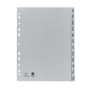 Register PP 4A 12-teilig Jan-Dez