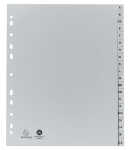 Register A4+ 20tlg A-Z PP grau