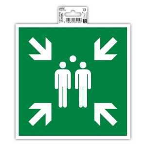 Exacompta Klebeschild Sammelplatz 20cm