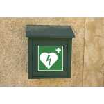 Klebeschild Defibrillator 20cm