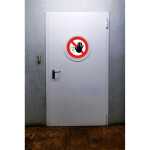 Klebeschild Nicht betreten 20cm