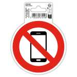Exacompta Klebeschild Handyverbot 10cm