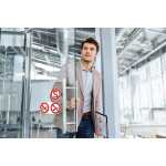 Exacompta Klebesch rauchen/edampf verbot 10cm