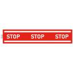 Klebeschild Stoppband 100cm