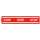 Klebeschild Stoppband 100cm