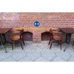 Exacompta Klebeschild halten Sie Abstand 20cm