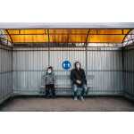 Klebeschild halten Sie Abstand 20cm