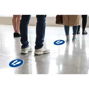 Exacompta Klebeschild Halt 20cm