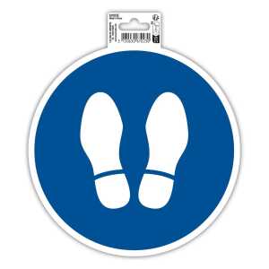 Klebeschild Halt 20cm